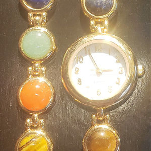 Braclet and watch set by Avon